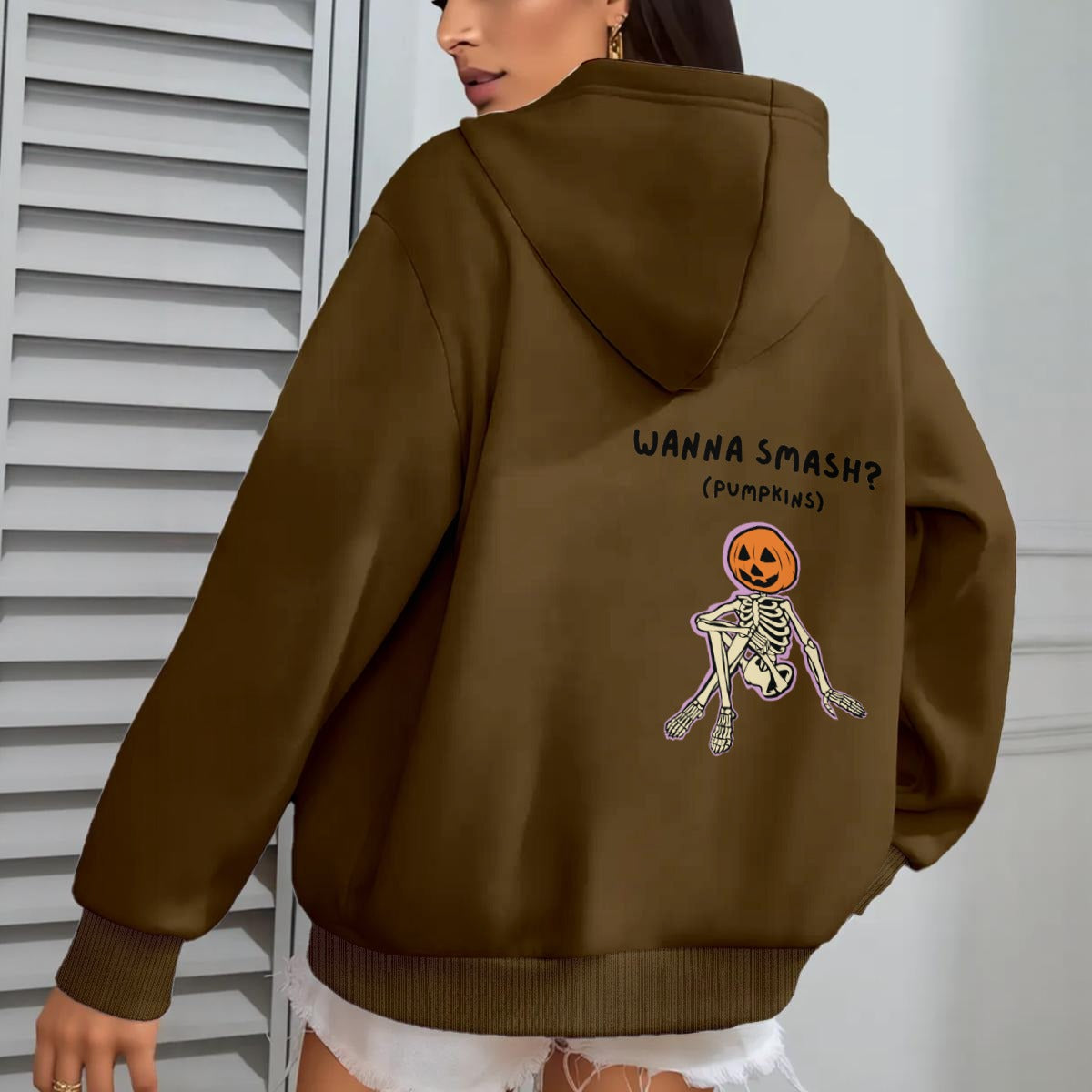 Wanna smash? (pumpkins) hoodie