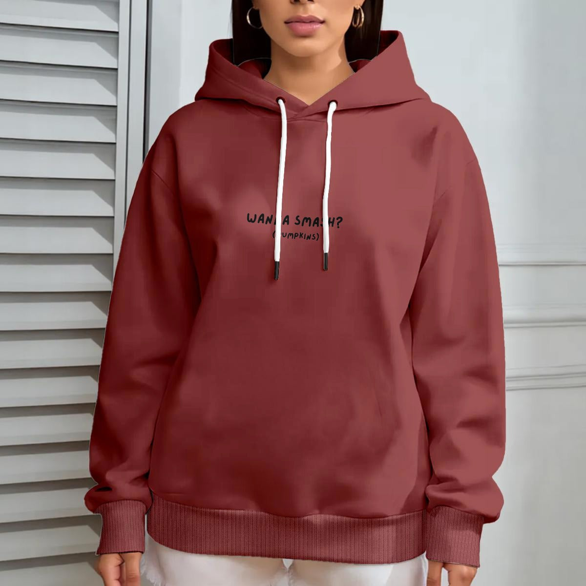 Wanna smash? (pumpkins) hoodie