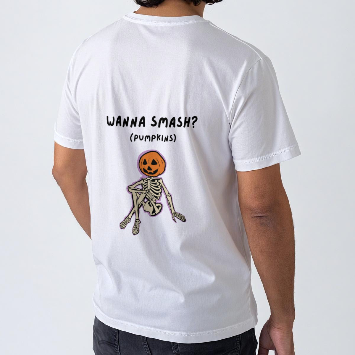 Wanna Smash? (pumpkins) men´s t-shirt