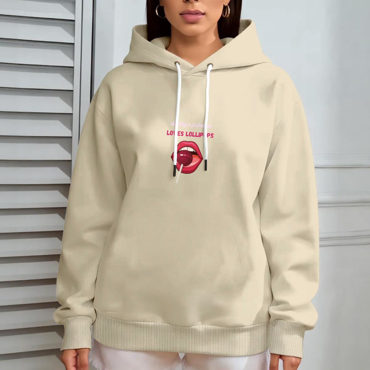 daddy´s princess loves lollipops hoodie