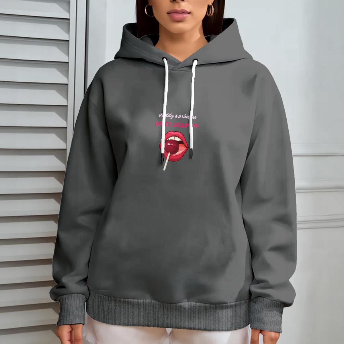 daddy´s princess loves lollipops hoodie