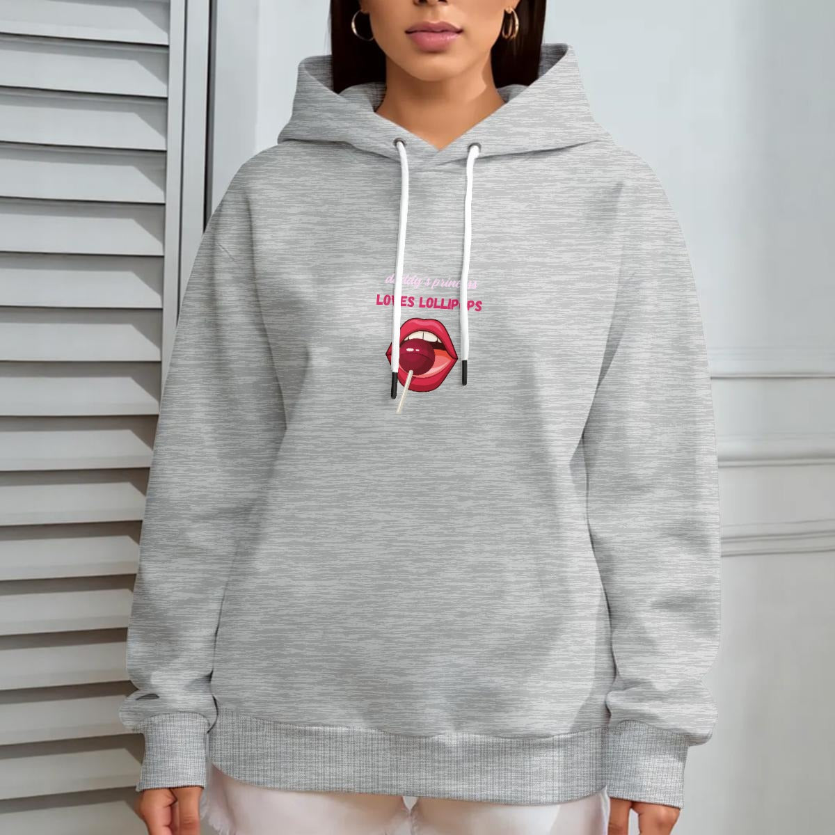 daddy´s princess loves lollipops hoodie