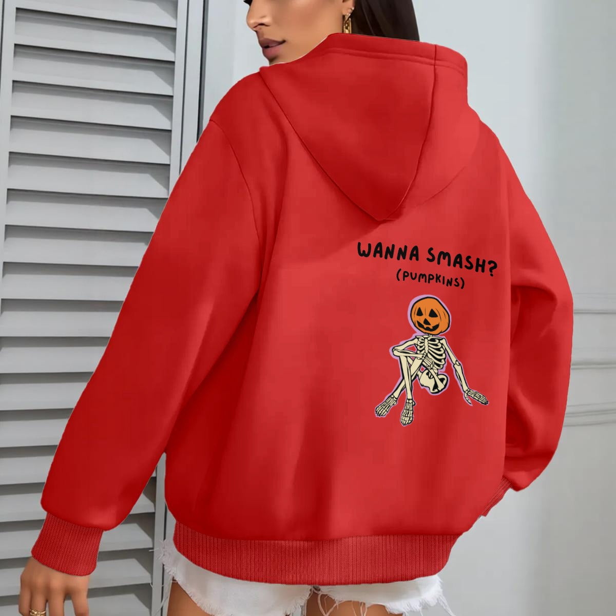 Wanna smash? (pumpkins) hoodie