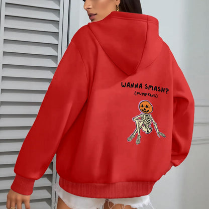 Wanna smash? (pumpkins) hoodie