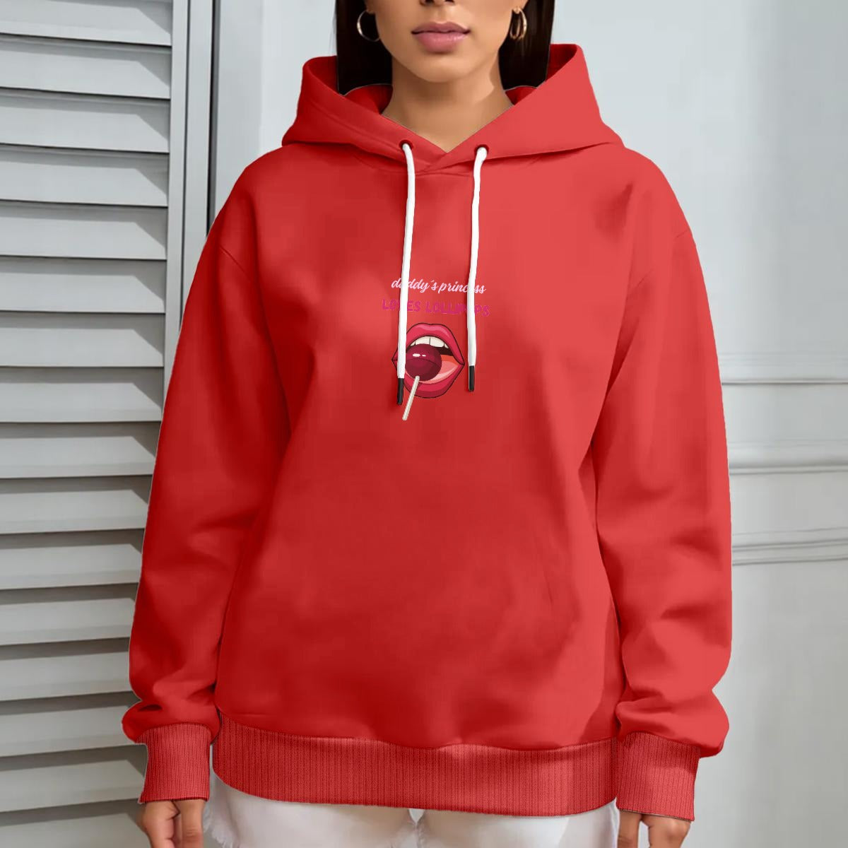 daddy´s princess loves lollipops hoodie