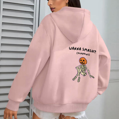 Wanna smash? (pumpkins) hoodie