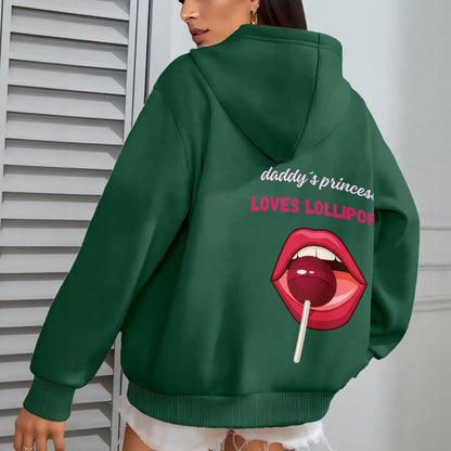 daddy´s princess loves lollipops hoodie