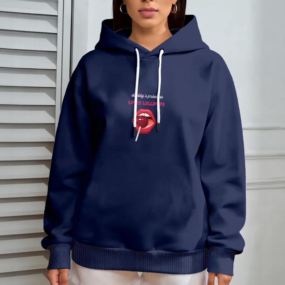 daddy´s princess loves lollipops hoodie