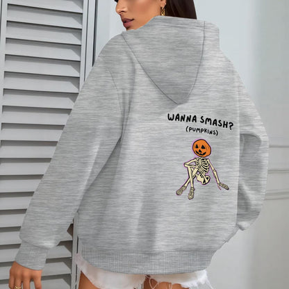 Wanna smash? (pumpkins) hoodie