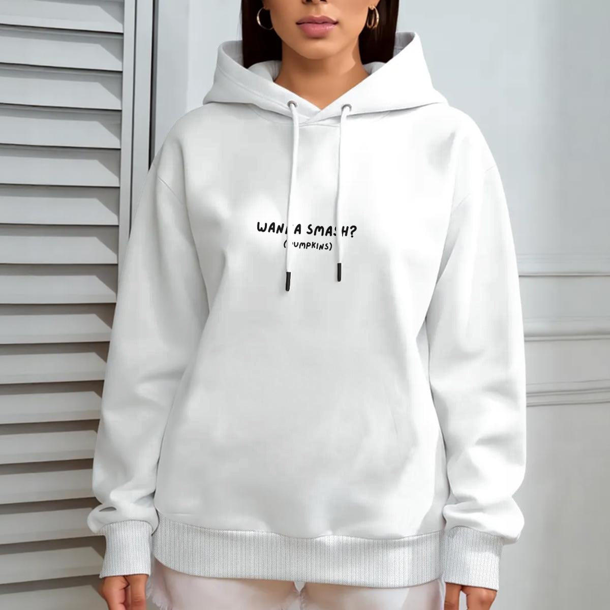 Wanna smash? (pumpkins) hoodie