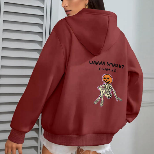 Wanna smash? (pumpkins) hoodie