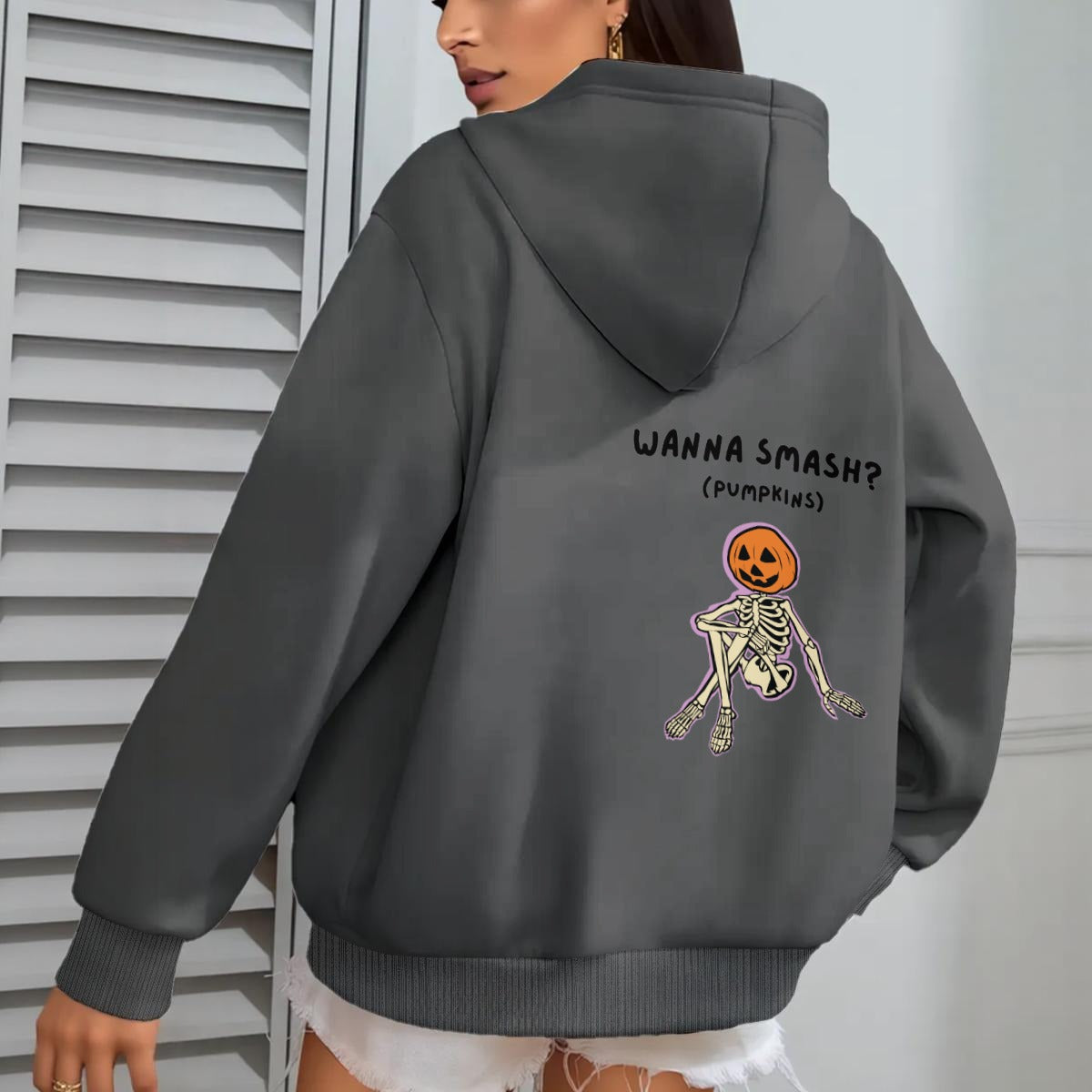 Wanna smash? (pumpkins) hoodie