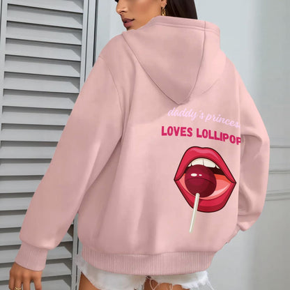 daddy´s princess loves lollipops hoodie