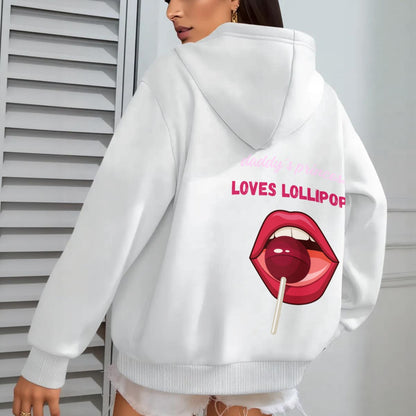 daddy´s princess loves lollipops hoodie