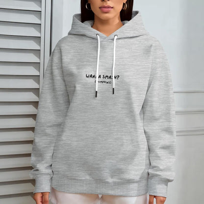 Wanna smash? (pumpkins) hoodie
