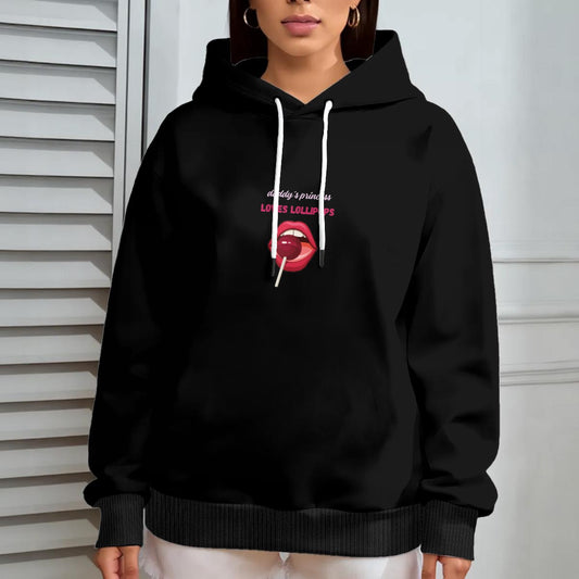 daddy´s princess loves lollipops hoodie