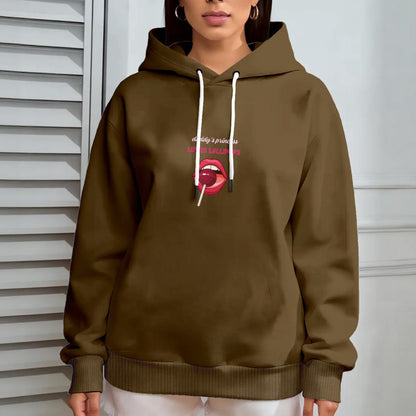 daddy´s princess loves lollipops hoodie