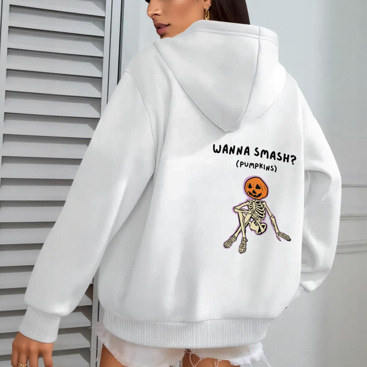 Wanna smash? (pumpkins) hoodie